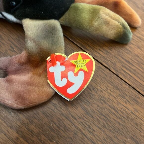 Very Rare Ty Beanie Babies Claude the Crab 1996 Original Retired with Errors - Picture 2 of 9